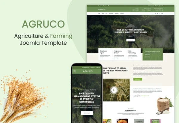 agruco-agriculture-organic-food-template