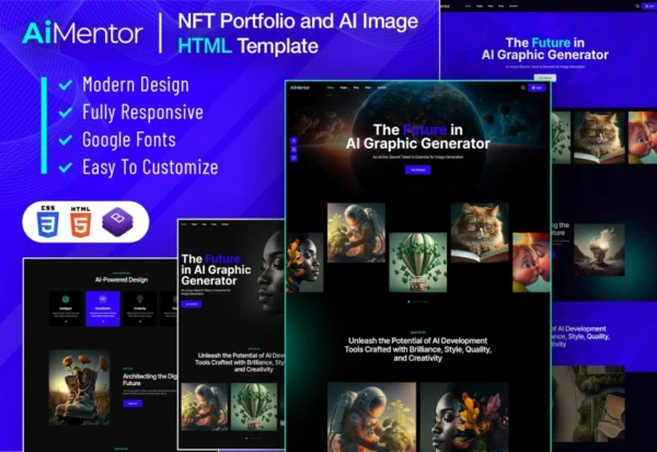 ai-mentor-ai-image-generator-html-template