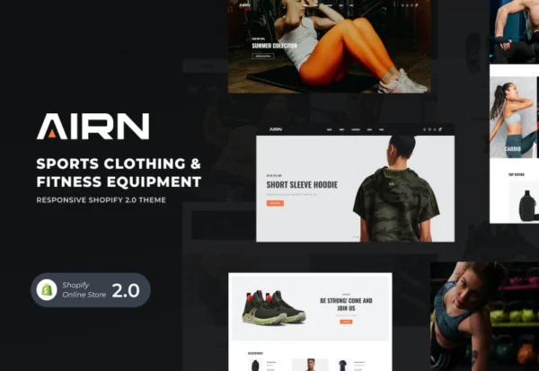 airn-sports-clothing-fitness-equipment-shopify