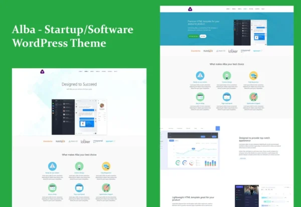 alba-startup-software-wordpress-theme