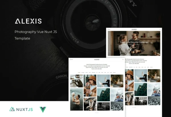 alexis-photography-vue-nuxt-js-template