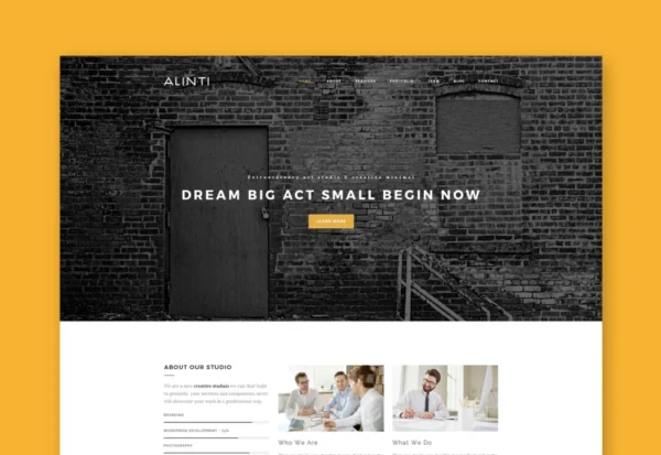 alinti-minimal-html-portfolio