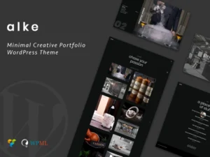 alke-minimal-creative-portfolio-wordpress-theme