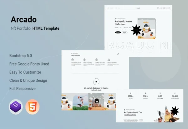 arcado-nft-portfolio-html-template-2