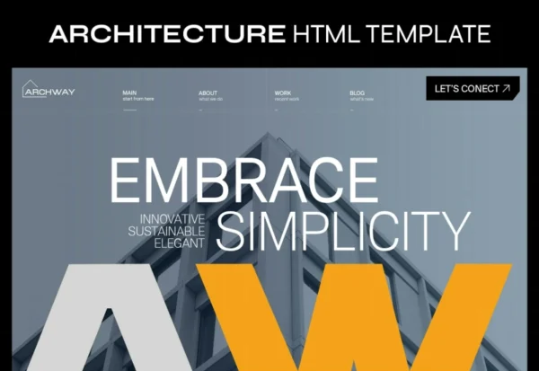 archway-architecture-html-template