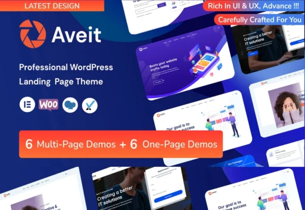 aveti-elementor-landing-page-wordpress-theme