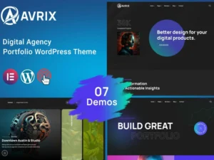 avrix-digital-agency-portfolio-wordpress