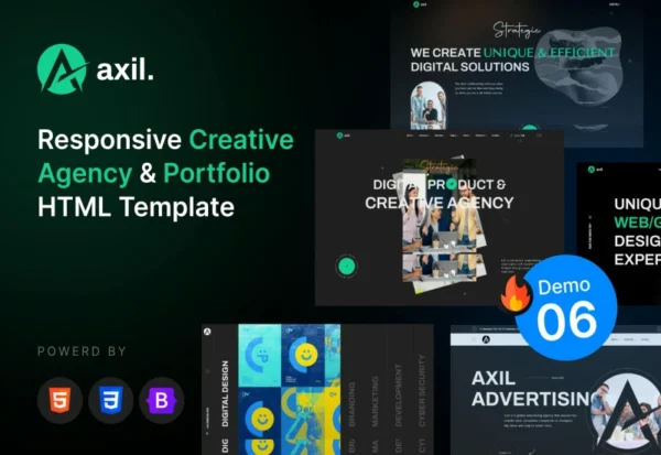 axil-creative-agency-portfolio-template