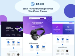 bakix-crowdfunding-fundraising-wordpress-theme