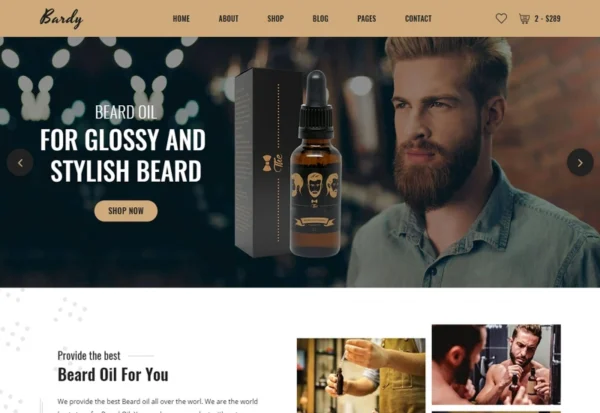 bardy-beard-oil-ecommerce-html-template