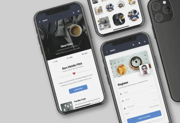 bars-mobile-mobile-pwa-template