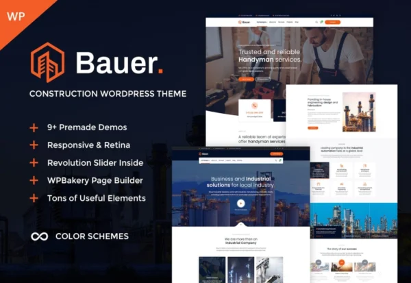 bauer-construction-industrial-wordpress-theme