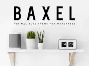 baxel-minimalist-wordpress-blog-theme