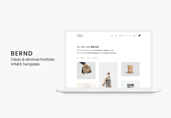 bernd-clean-minimal-portfolio-html5-template