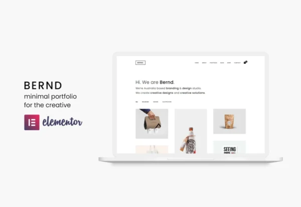 bernd-minimal-wordpress-portfolio-theme