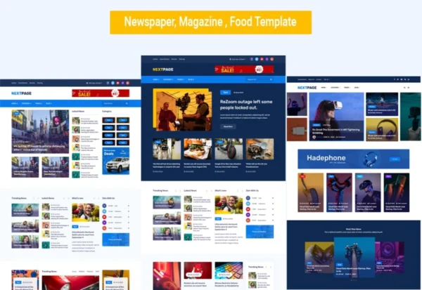 best-newspaper-magazine-news-food-html-template