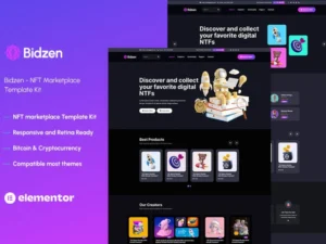 bidzen-nft-marketplace-react-template