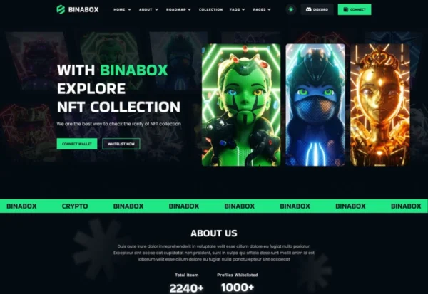 binabox-nft-portfolio-html-template