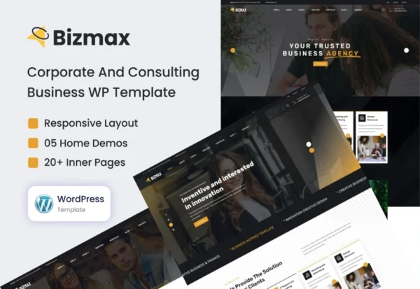 bizmax-corporate-business-wordpress-theme