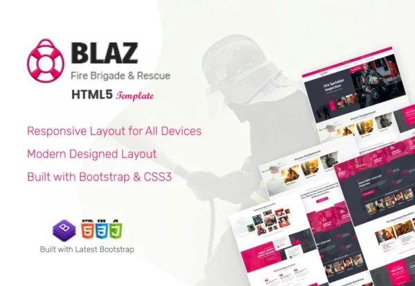 blaz-fire-brigade-html-template