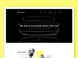 blossom-minimal-portfolio-html5-template