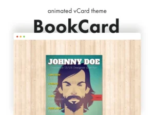 bookcard-3d-folded-vcard-wordpress-theme