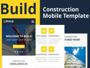 build-construction-mobile-template