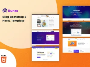 bunzo-blog-bootstrap-5-html-template