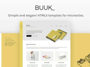 buuk-a-unique-microsite-landing-html5-template