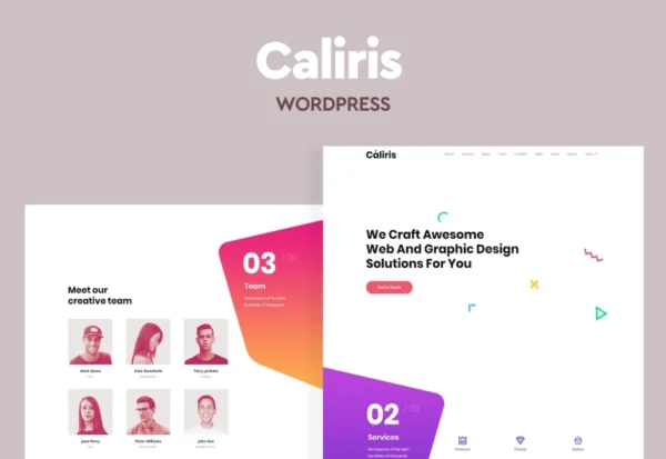 caliris-responsive-one-page-wordpress-theme