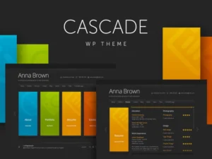 cascade-personal-vcard-wordpress-theme