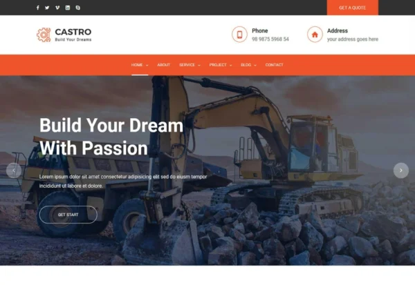 castro-react-construction-template