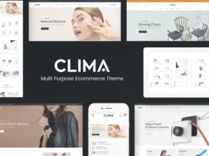 clima-responsive-woocommerce-wordpress-theme