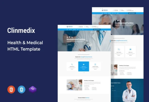 clinmedix-health-medical-html-template