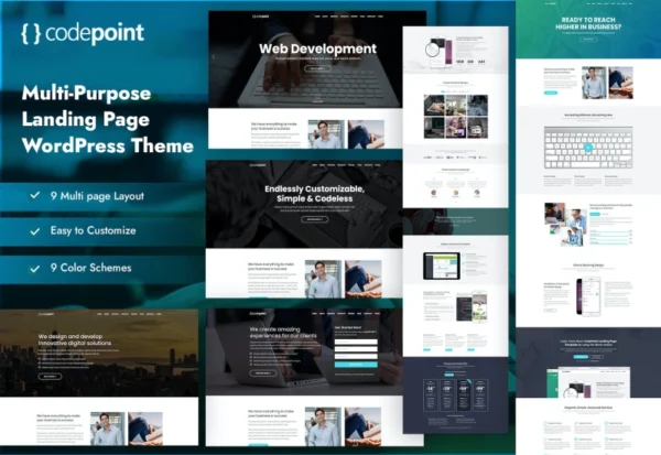 codepoint-landing-page-wordpress-theme