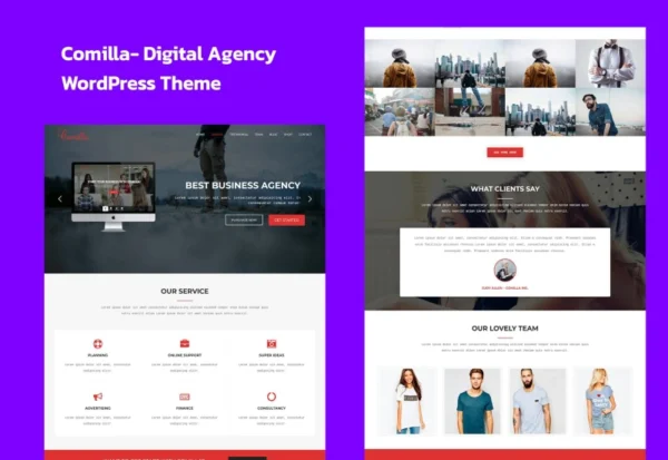 comilla-digital-agency-one-page-wordpress-theme