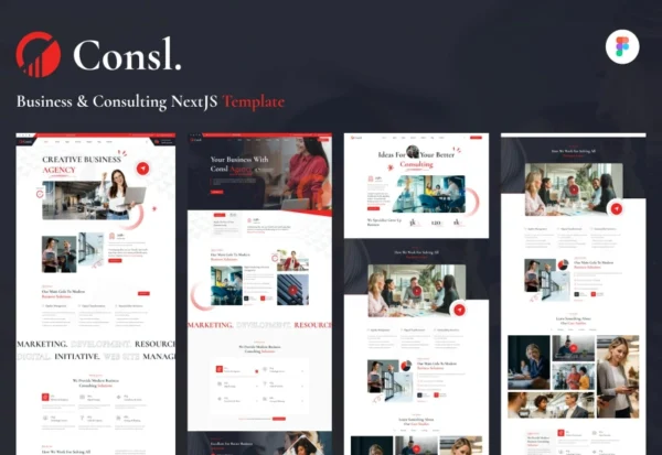 consl-consulting-business-figma-template