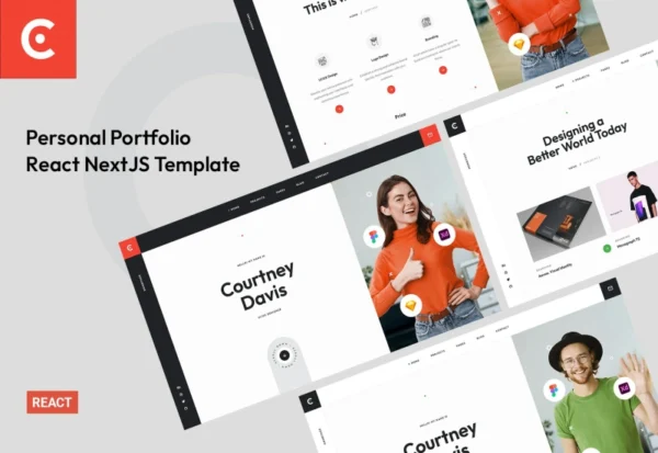 courtney-personal-portfolio-react-template