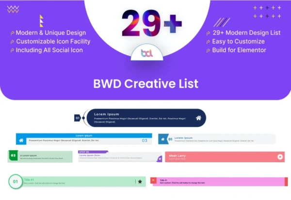 creative-list-addon-for-elementor