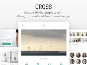 cross-minimal-html5-template