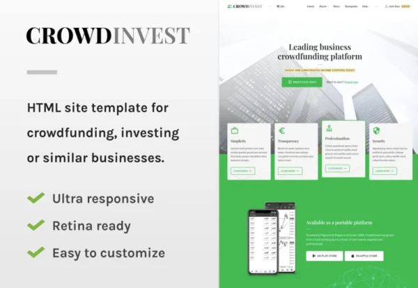 crowdinvest-crowdfunding-site-template