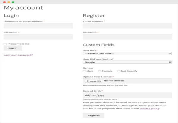 custom-user-registration-fields-for-woocommerce