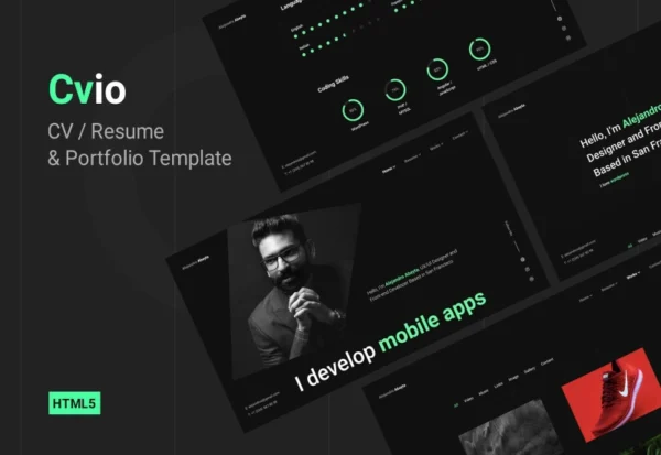 cvio-personal-portfolio-template