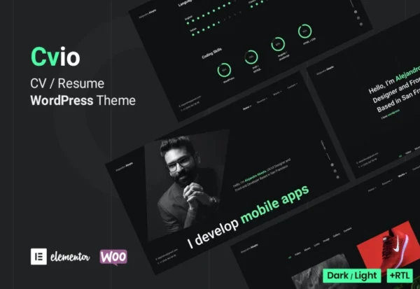 cvio-personal-portfolio-wordpress-theme