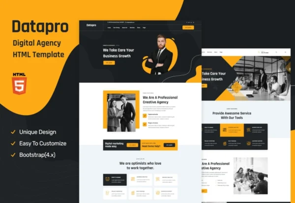 datapro-creative-agency-html-template