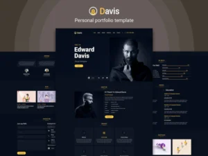 davis-personal-portfolio-template-2