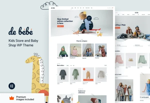 debebe-baby-children-kids-shop-elementor-pro