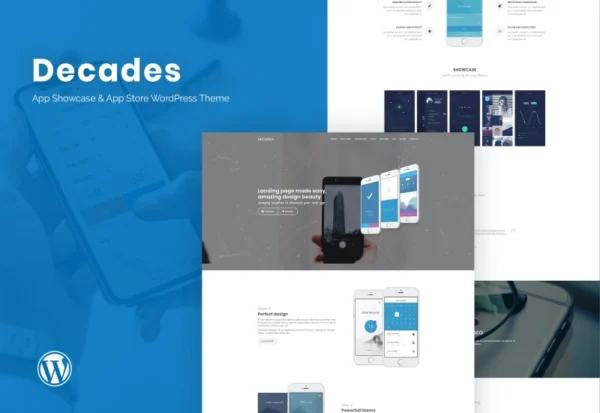 decades-app-showcase-app-store-wordpress-theme