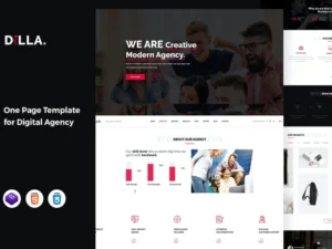 della-one-page-template-for-digital-agency-2