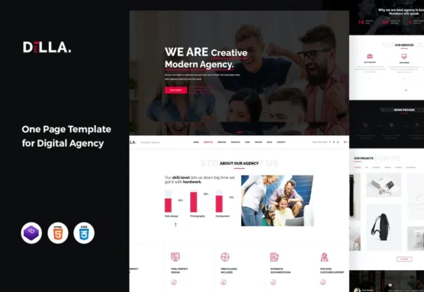 della-one-page-template-for-digital-agency-2